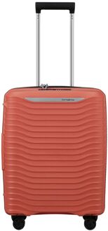 Samsonite Upscape Spinner 55/20 Expandable clay hardcase koffer lichtgewicht koffer Oranje - H 55 x B 40 x D 20 cm