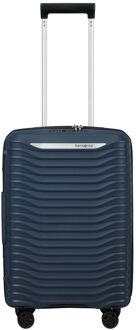 Samsonite Upscape Spinner 55/20 Expandable Length 35Cm blue nights hardcase koffer lichtgewicht koffer Blauw - H 55 x B 35 x D 20 cm