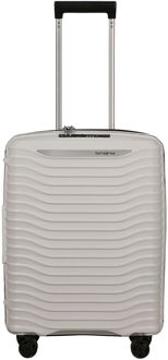 Samsonite Upscape Spinner 55 Exp cloud white handbagage koffer Wit - H 55 x B 40 x D 20 cm