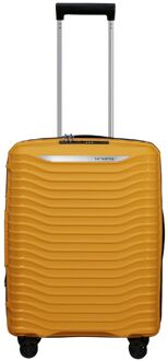 Samsonite Upscape Spinner 55 Expandable yellow handbagage koffer Geel - H 55 x B 40 x D 20 cm