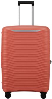 Samsonite Upscape Spinner 68/25 Expandable clay hardcase koffer Oranje - H 68 x B 47 x D 28 cm