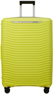 Samsonite Upscape Spinner 75/28 Expandable lime hardcase koffer lichtgewicht koffer Groen - H 75 x B 51 x D 30 cm