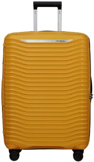 Samsonite Upscape Spinner 75 Expandable yellow hardcase koffer lichtgewicht koffer Geel - H 75 x B 51 x D 30 cm