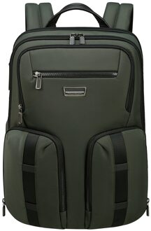 Samsonite Urban-Eye Backpack 15.6" 2 Pockets green backpack Groen - H 43 x B 30 x D 18