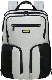 Samsonite Urban-Eye Backpack 15.6" 2 Pockets light grey/lime backpack Grijs - H 43 x B 30 x D 18