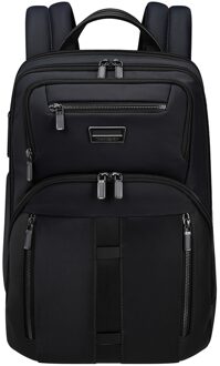 Samsonite Urban-Eye Laptop Backpack 14.1" black backpack Zwart - H 41 x B 28 x D 16