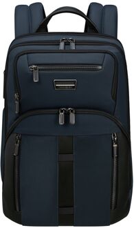 Samsonite Urban-Eye Laptop Backpack 14.1" blue Blauw - H 41 x B 28 x D 16 cm