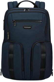 Samsonite Urban-Eye Laptop Backpack 15.6" blue backpack Blauw - H 43 x B 30 x D 20