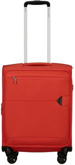 Samsonite Urbify Spinner 55/20 cm Expandable lava zachte koffer lichtgewicht koffer Rood - H 55 x B 40 x D 23 cm