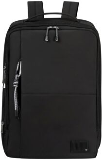 Samsonite Wander Last Backpack 15.6" + Clothes Compartment black backpack Zwart - H 44 x B 30 x D 21.5
