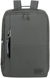 Samsonite Wander Last Backpack 15.6" + Clothes Compartment gunmetal green backpack Groen - H 44 x B 30 x D 21.5