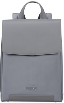 Samsonite Zalia 3.0 Backpack W/Flap 14.1" silver grey backpack Grijs - H 37 x B 28 x D 9