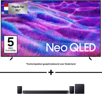 Samsung 100" QN80F & Q990F bundel Phantom Black