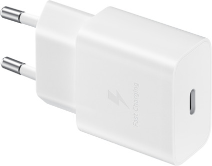 Samsung 15W Power Adapter incl. USB-C naar USB-C kabel (1m) Oplader Wit