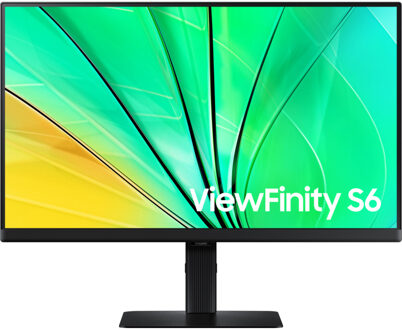 Samsung 24" ViewFinity S6 S60D QHD High-Resolution Monitor Black