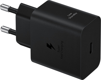 Samsung 45W Power Adapter met USB-C naar USB-C kabel Oplader Zwart