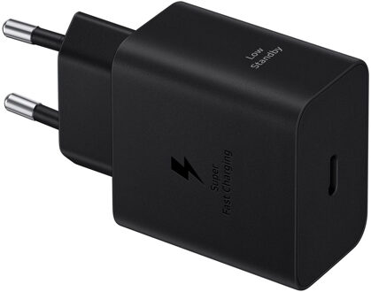 Samsung 45W Power Adapter (TA only, W/O Cable) Oplader Zwart