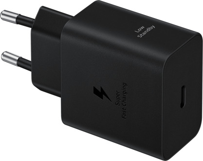 Samsung 45W Power Adapter (TA only, W/O Cable) Oplader Zwart