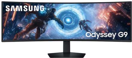 Samsung 49 Inch Odyssey G9 G91F DQHD 144Hz Gaming Monitor Zwart