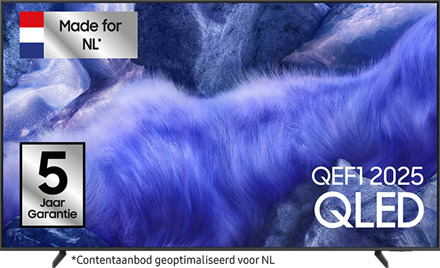 Samsung 55" QLED 4K Samsung Vision AI Smart TV QEF1 (2025) Titanium Gray