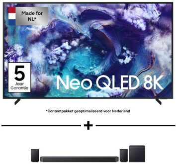 Samsung 65" QN900F & Q990F bundel Phantom Black