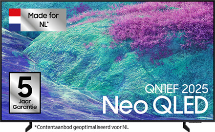 Samsung 75" Neo QLED 4K Samsung Vision AI Smart TV QN1EF Mini LED (2025) Black