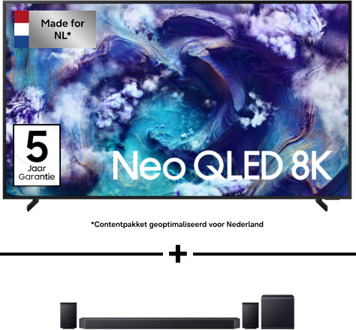 Samsung 85" QN900F & Q990F bundel Phantom Black