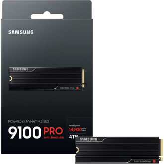 Samsung 9100 Pro, met heatsink 4TB Interne SSD