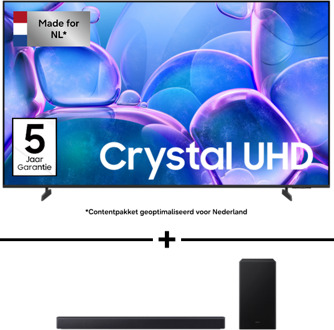 Samsung 98" DU9070 & Q990F bundel Black