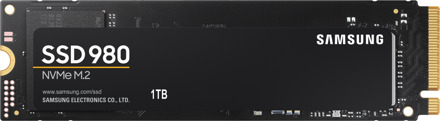 Samsung 980 1TB Interne SSD Zwart