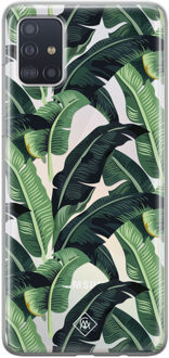 Samsung A51 transparant hoesje - Jungle