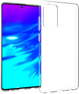 Samsung A72 hoesje - Samsung Galaxy A72 hoesje - hoesje Samsung A72 - A72 hoesje - Galaxy A72 hoesje - hoesje A72 - Siliconen hoesje - Transparant - Accezz Clear Backcover