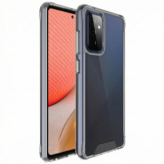 Samsung A72 hoesje - Samsung Galaxy A72 hoesje - hoesje Samsung A72 - A72 hoesje - Galaxy A72 hoesje - hoesje A72 - Siliconen hoesje - Transparant - Accezz Xtreme Impact Backcover