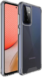 Samsung A72 hoesje - Samsung Galaxy A72 hoesje - hoesje Samsung A72 - A72 hoesje - Galaxy A72 hoesje - hoesje A72 - Siliconen hoesje - Transparant - Accezz Xtreme Impact Backcover