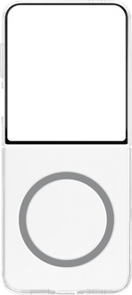 Samsung Clear Magnet Case voor Samsung Galaxy Z Flip7 5G Telefoonhoesje Transparant