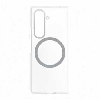 Samsung Clear Magnet Case voor Samsung Galaxy Z Fold7 5G Telefoonhoesje Transparant