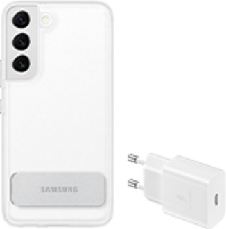 Samsung Clear Standing Cover + Adapter Pack