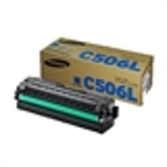 Samsung CLT-C506L toner cartridge cyaan hoge capaciteit (origineel)