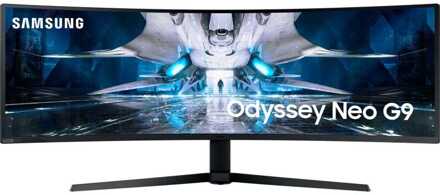 Samsung Curved PC Gamer-scherm - SAMSUNG - ODYSSEY G95SC S49CG954SU - 49 DWQHD - OLED-paneel - 0,03 ms - 240 Hz - HDMI / DP