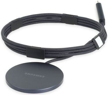 Samsung Draadloze Magnetische Oplader - Snellader 25W - Dark Gray Grijs - One size