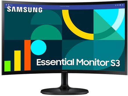 Samsung Essential Monitor S36GD FHD Monitor Zwart