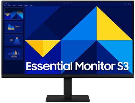 Samsung Essential S3 LS24D302GAUXEN Monitor Zwart