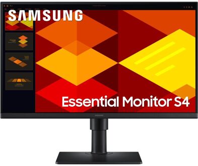 Samsung Essential S4 LS24D402GAUXEN Monitor Zwart