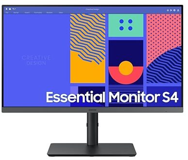 Samsung Essential S432GC 24" Monitor Zwart