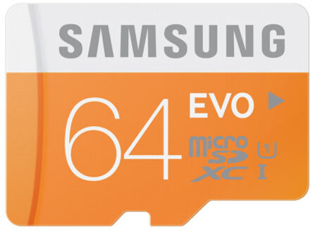 Samsung EVO microSDXC Card 64 GB Geheugenkaart