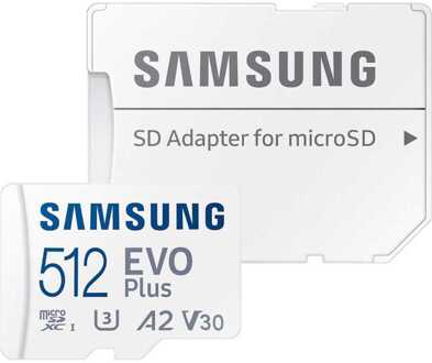 Samsung EVO Plus microSDXC (2024), 512 GB Geheugenkaart