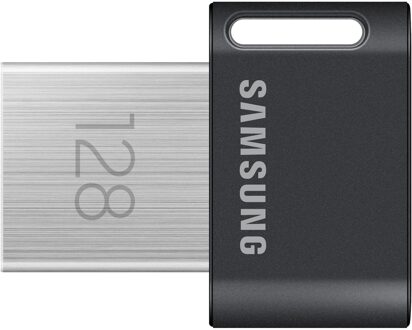 Samsung FIT Plus USB Stick 128GB USB-sticks Zwart