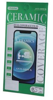 Samsung Galaxy A04/A12 Keramisch Glazen Screenprotector - Zwarte Rand