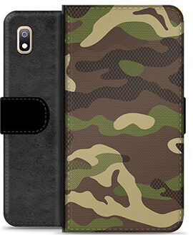 Samsung Galaxy A10 Premium Portemonnee Hoesje - Camouflage