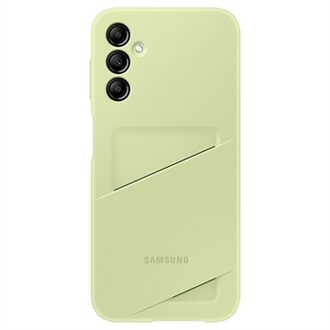 Samsung Galaxy A14 Card Slot Case Telefoonhoesje Groen